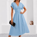 Anna Giulia | Long Summer Dress with Batwing Sleeves