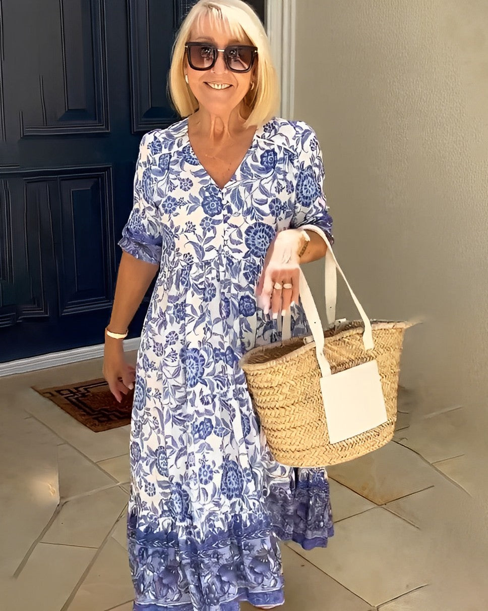 Madison — Lightweight, Airy Floral Print Dress