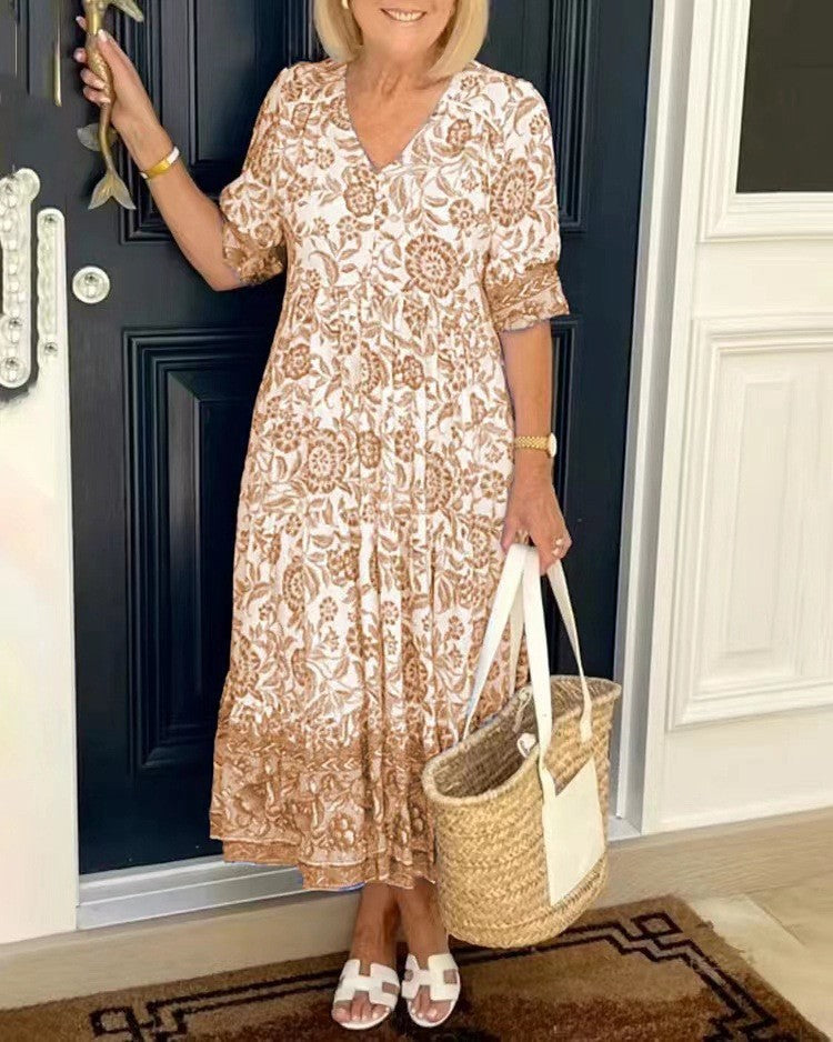 Madison — Lightweight, Airy Floral Print Dress