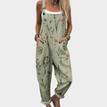 Printed Comfortable Dungarees