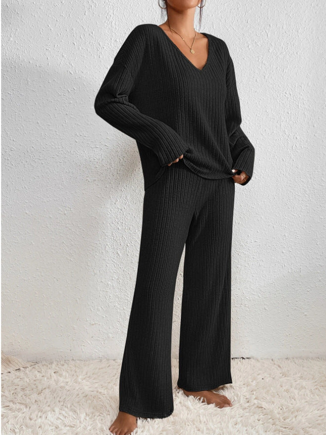 Corinna | Rib-knit lounge set