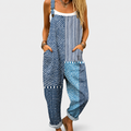 Printed Comfortable Dungarees