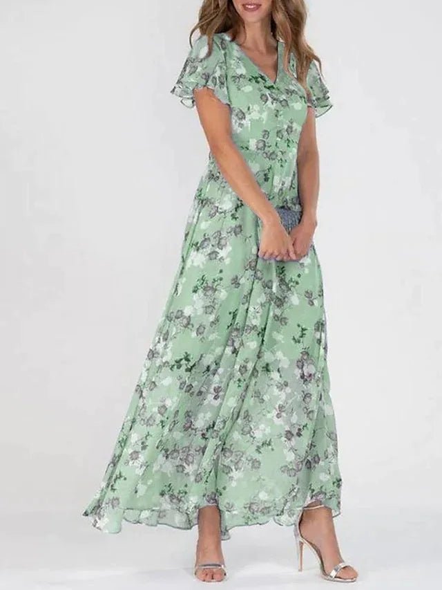 Zonia – Flowy Flatters Silhouette Dress