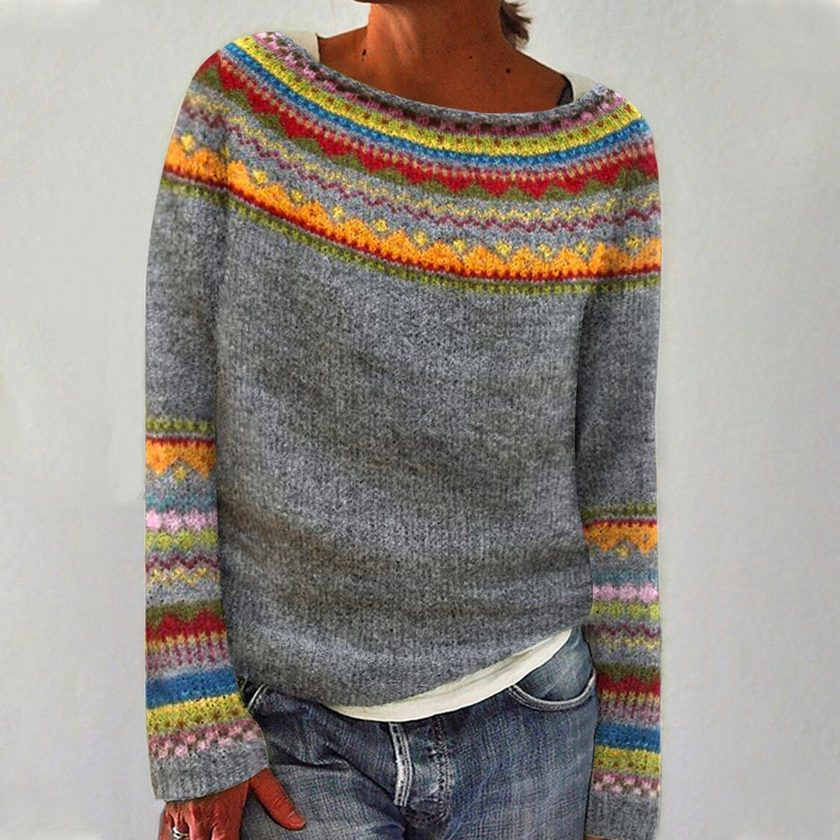 Ilaria Maria | Retro Wrap Sweater