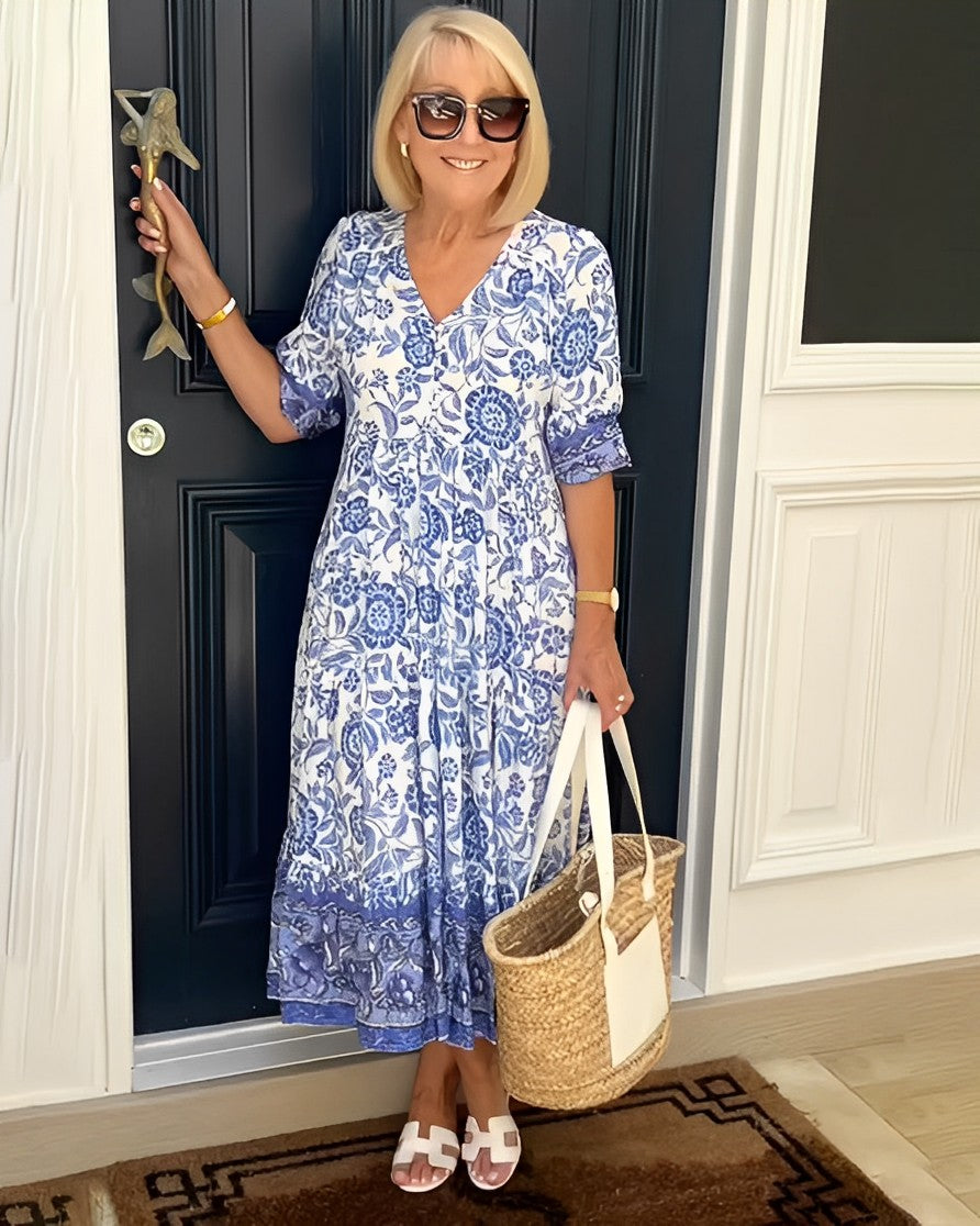 Madison — Lightweight, Airy Floral Print Dress