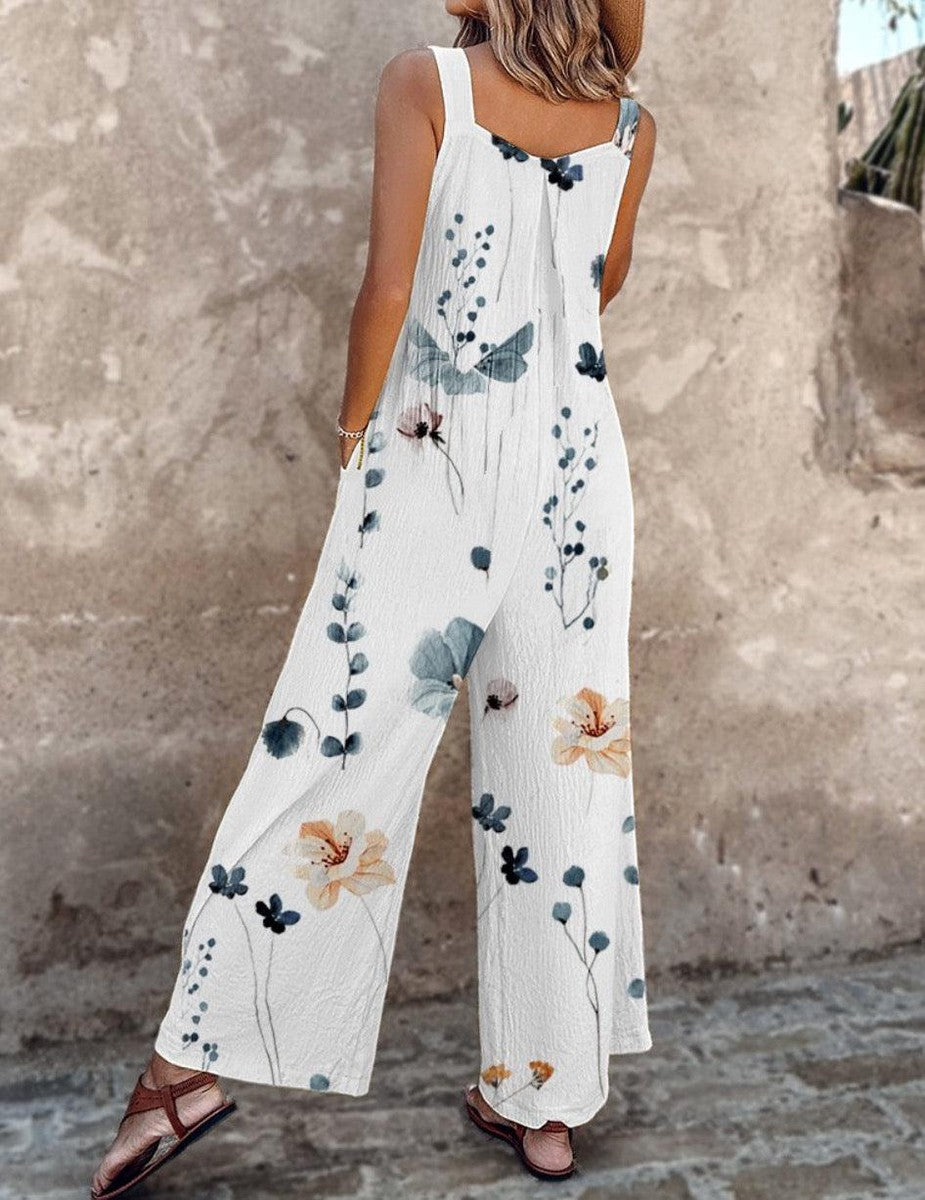 Printed Comfortable Dungarees