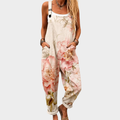 Printed Comfortable Dungarees