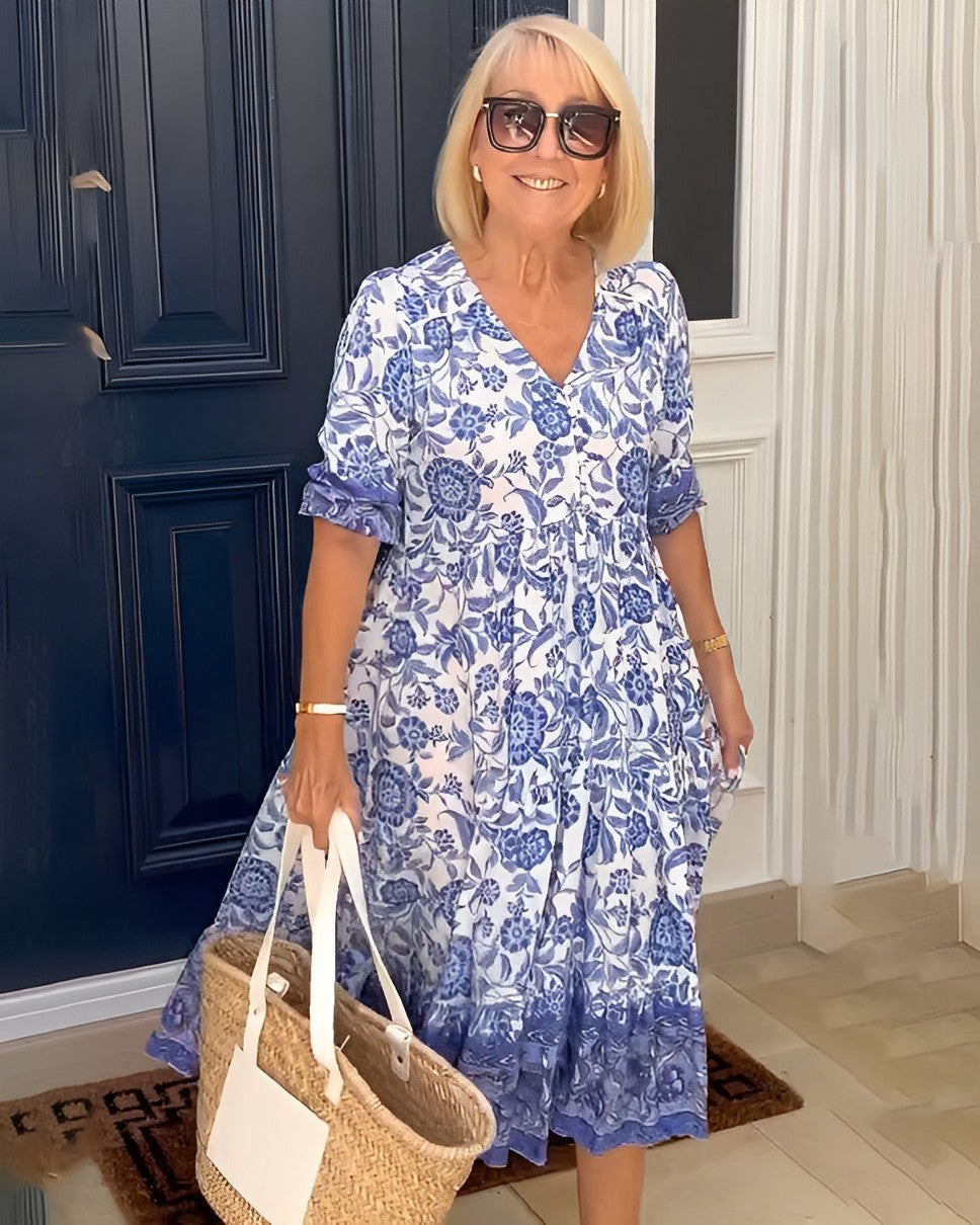 Madison — Lightweight, Airy Floral Print Dress