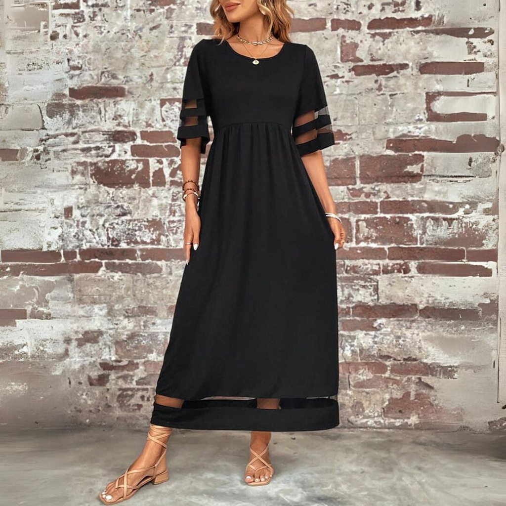 Auris – Midi Flatters Silhouette Dress