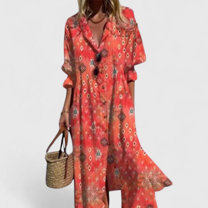 Viona | Boho Elegant Dress