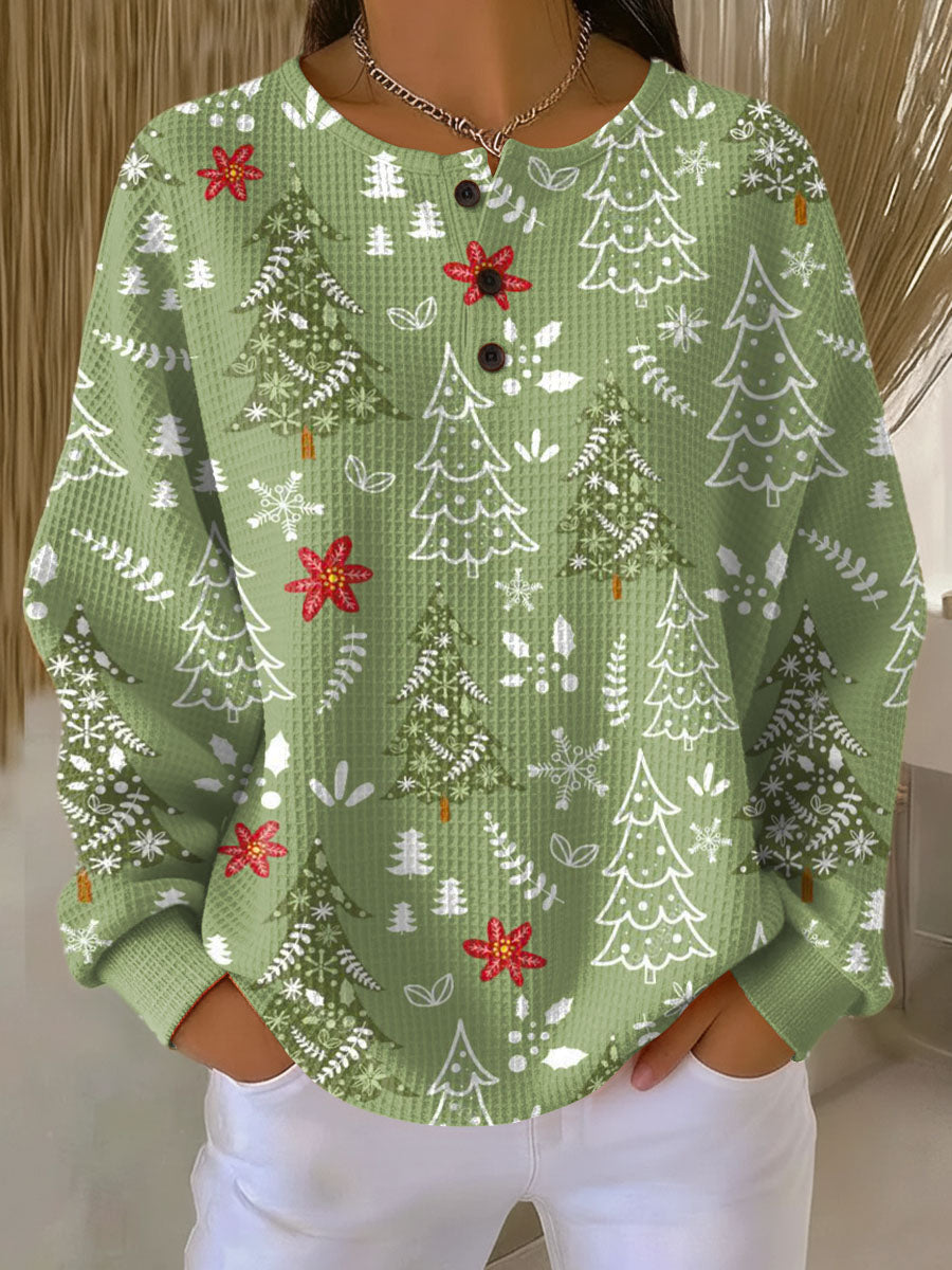 Ofelia | Christmas tree patterned sweater