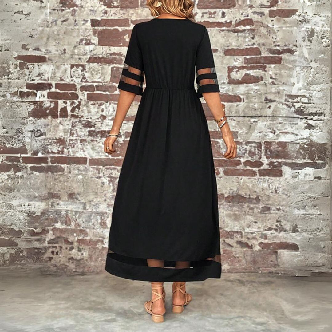 Auris – Midi Flatters Silhouette Dress