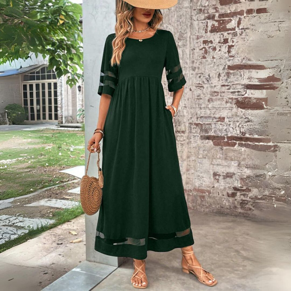 Auris – Midi Flatters Silhouette Dress