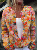 Helena™ | Knit Vintage Cardigan