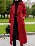 Genziana | Designer Long Wool Coat for Warmth & Versatility