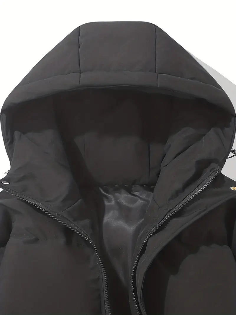 Stefania | Padded Puffer Coat with Hood