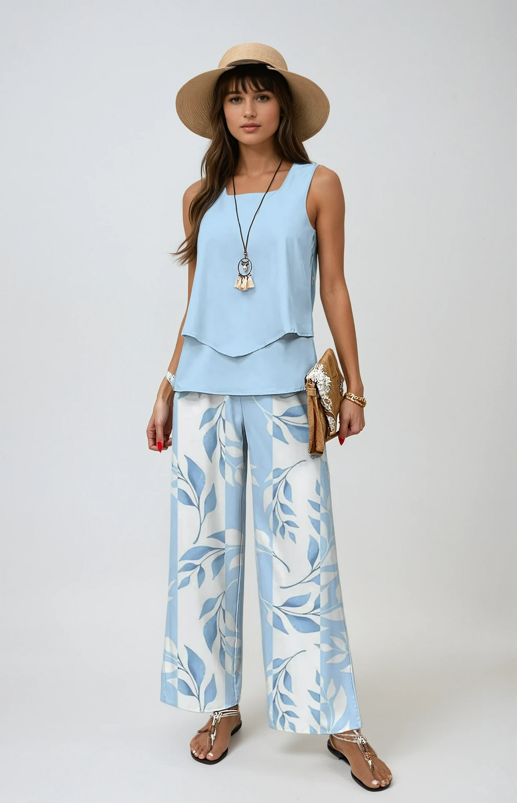 Oriella | Two-Piece Two Pieces Summer Set