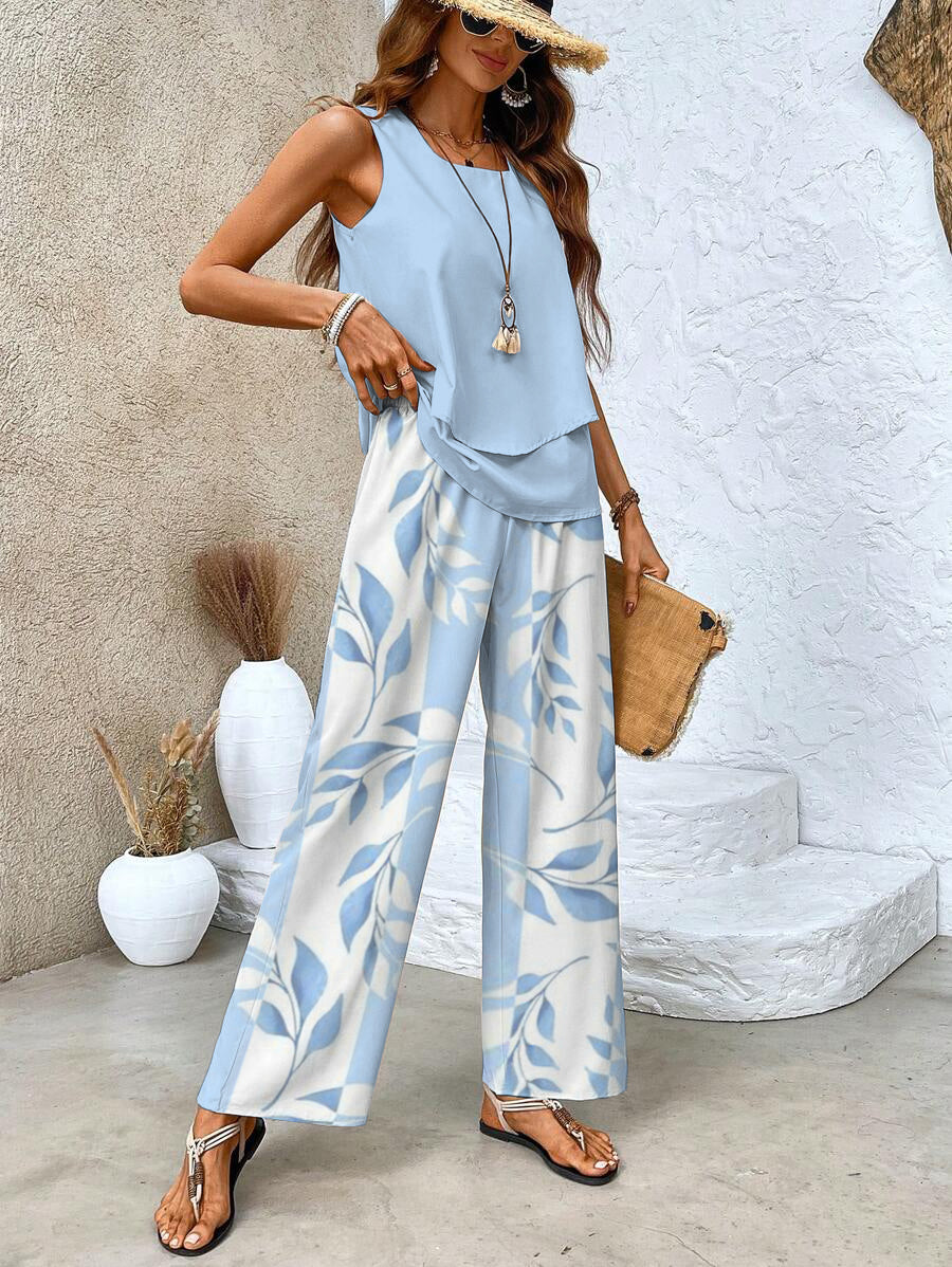 Oriella | Two-Piece Two Pieces Summer Set