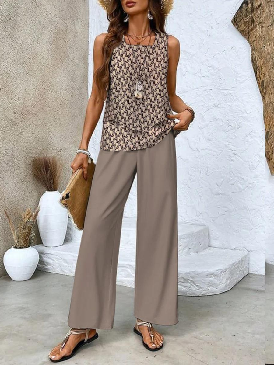 Oriella | Two-Piece Two Pieces Summer Set