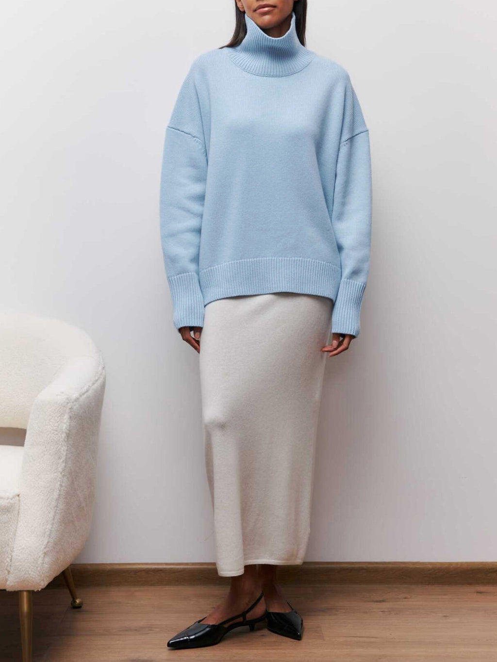 Giuditta | Oversized Turtleneck Sweater