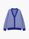 Rosanna | Cardigan with Contrast Buttons Chevron