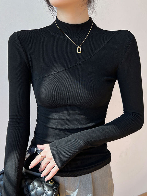Emanuela | Long-sleeved turtleneck top