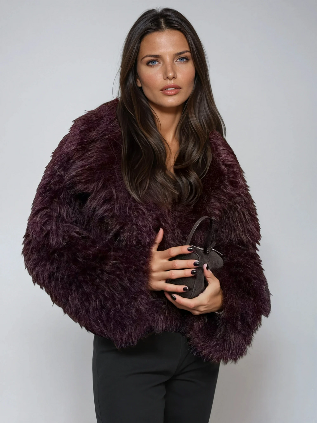 Verdiana | Short Faux Fur Coat