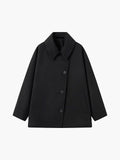 Francesca | Oversized in Blend Wool Coat with Chiusura with Buttons