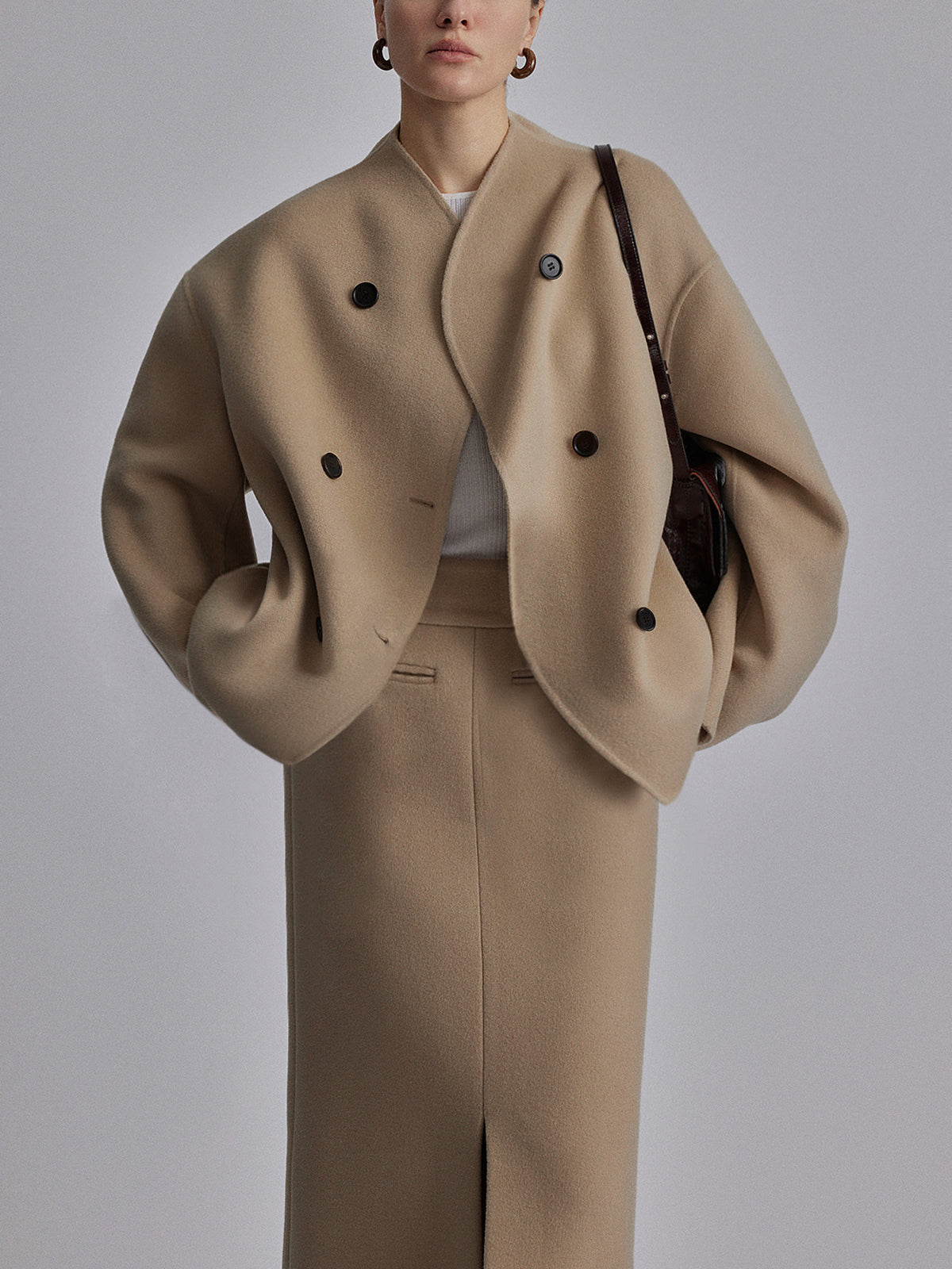 Imelda | Oversized Double-Breasted Coat