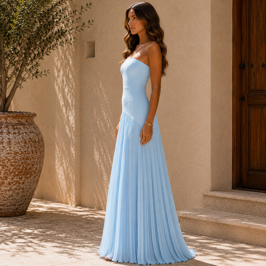 Dress with Off-Shoulder