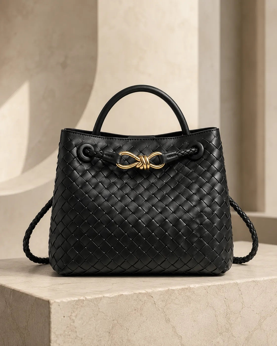 Valeria | Braided Bag with Handles