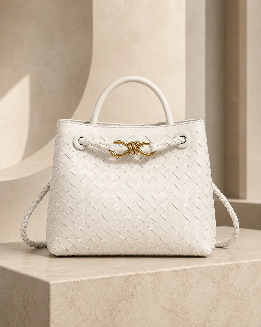 Valeria | Braided Bag with Handles