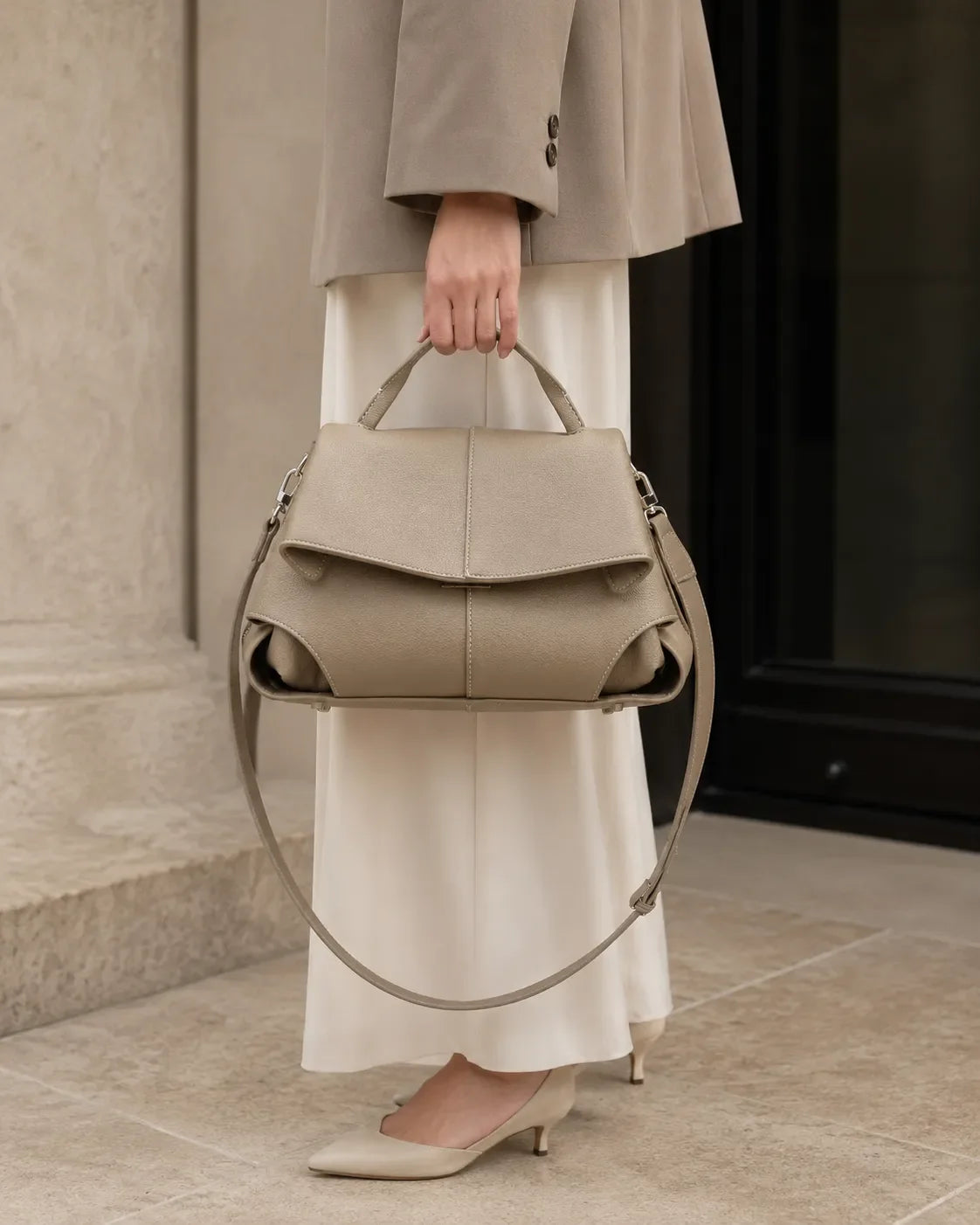 Vivienne | Sculptural Pleated Bag