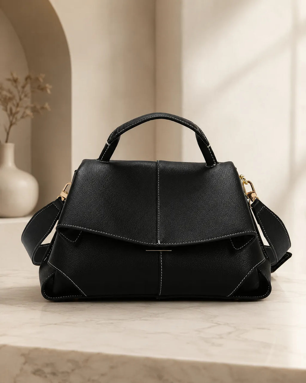 Vivienne | Sculptural Pleated Bag