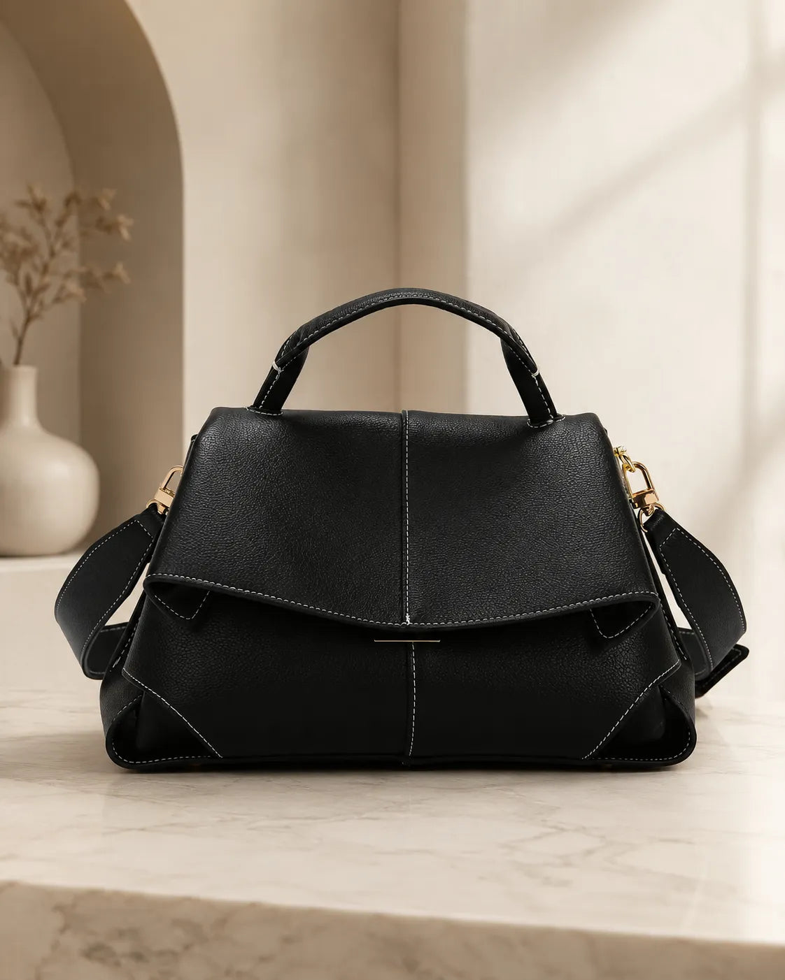 Vivienne | Sculptural Pleated Bag