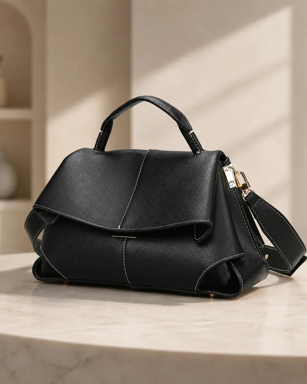 Vivienne | Sculptural Pleated Bag
