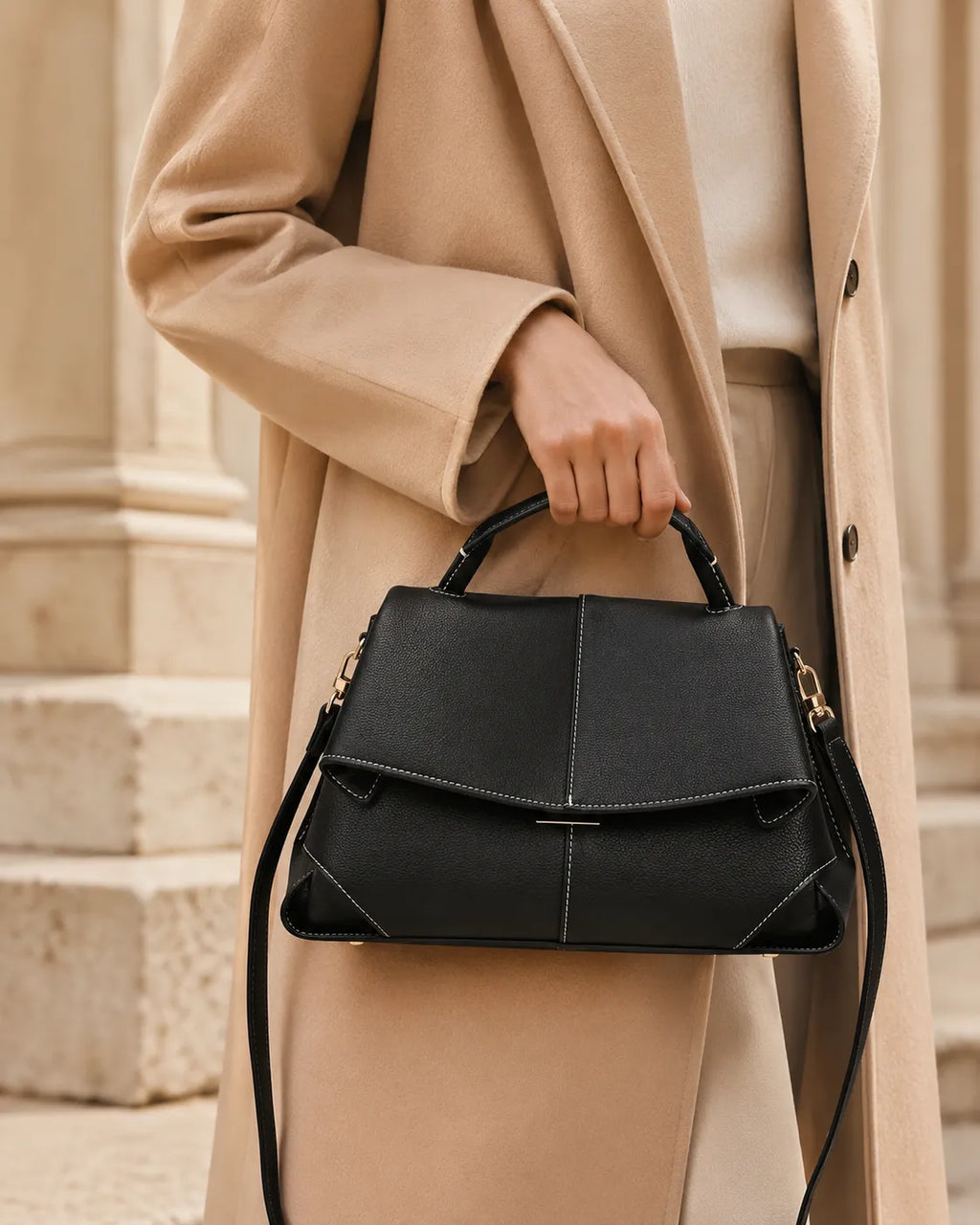 Vivienne | Sculptural Pleated Bag