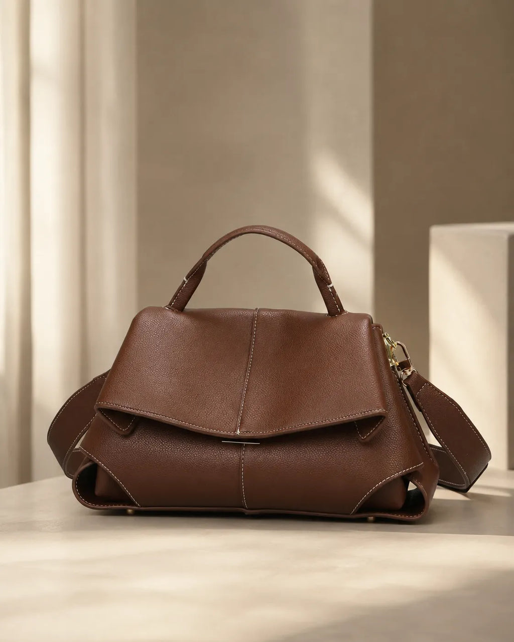 Vivienne | Sculptural Pleated Bag