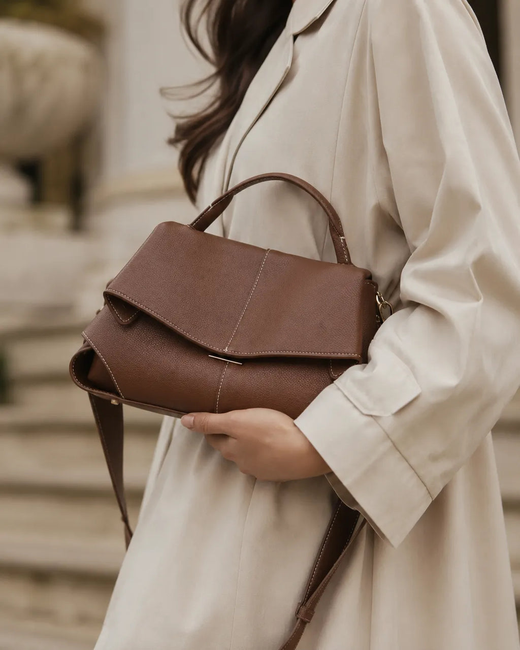 Vivienne | Sculptural Pleated Bag