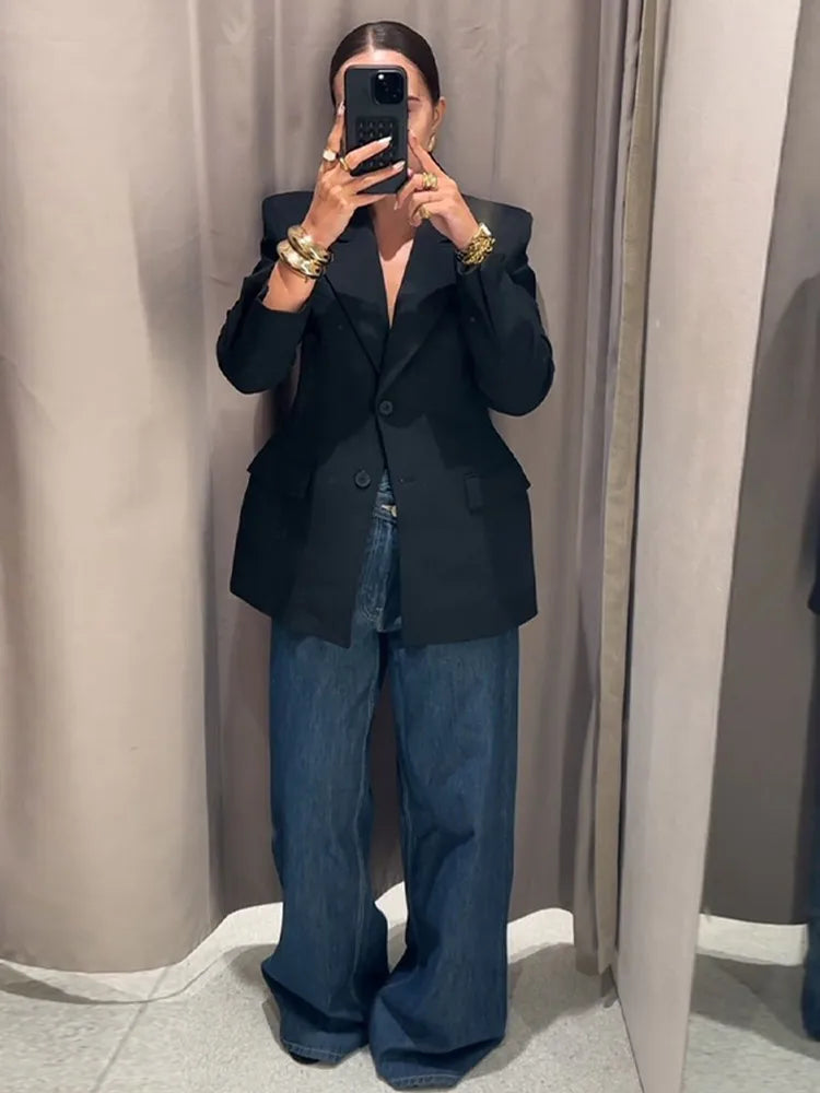 Emma | Giacca blazer chic – elegante collo a revers per uno stile versatile