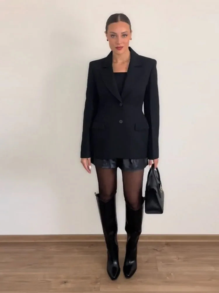 Emma | Giacca blazer chic – elegante collo a revers per uno stile versatile