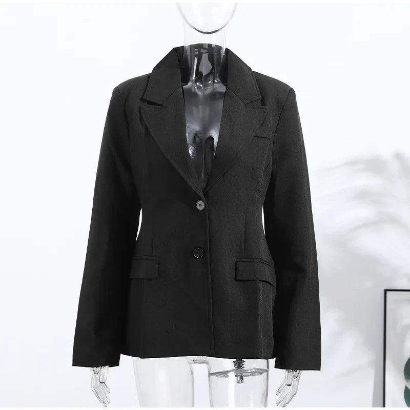 Emma | Giacca blazer chic – elegante collo a revers per uno stile versatile