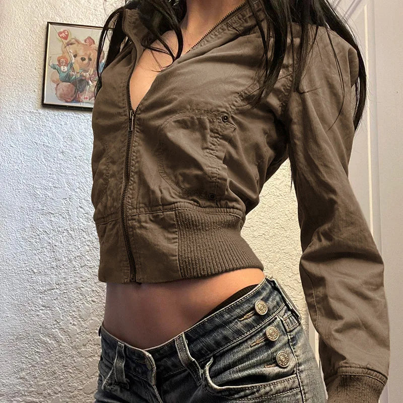 Selene | Fitted Short Zip Jacket