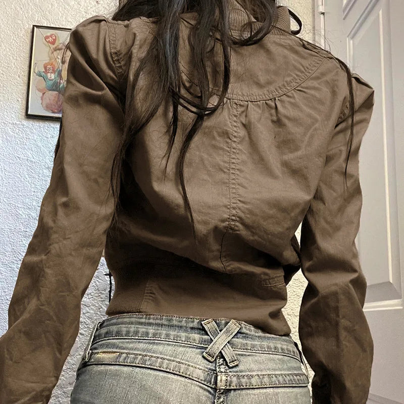 Selene | Fitted Short Zip Jacket