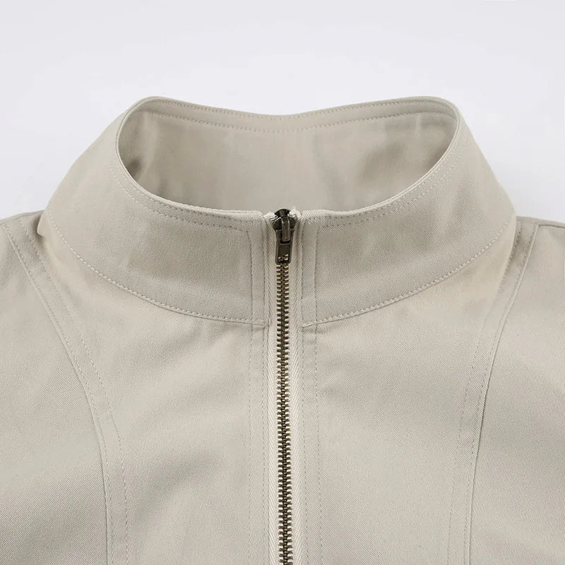 Selene | Fitted Short Zip Jacket