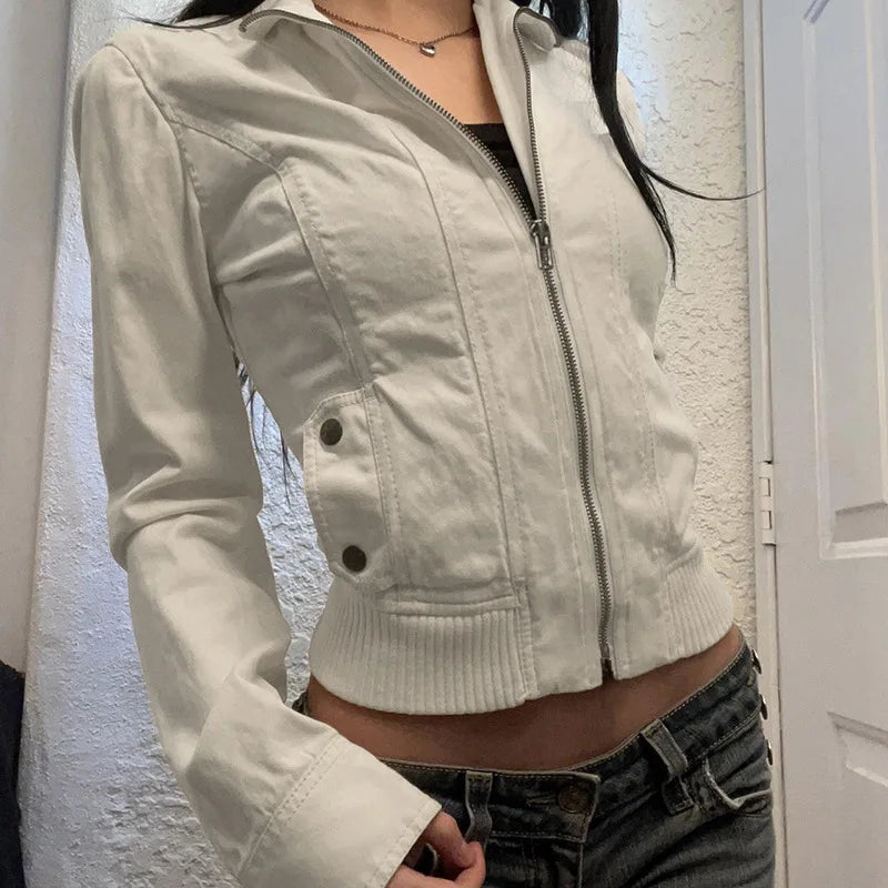 Selene | Fitted Short Zip Jacket