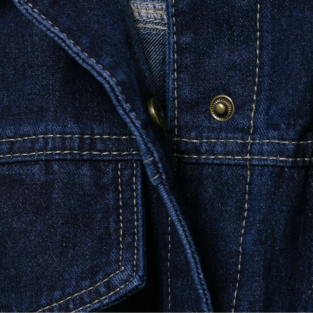 Salvatrice | Denim Utility Jacket with Belt
