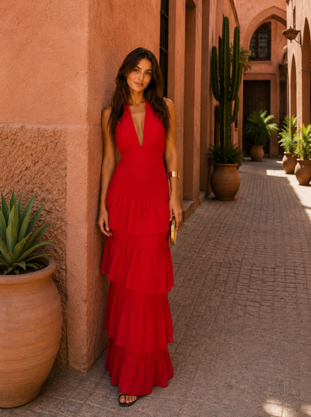 Manila in Red Dress