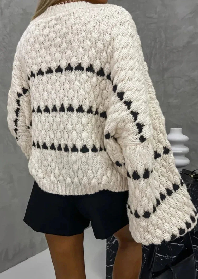 Evelina | Knit Textured Sweater