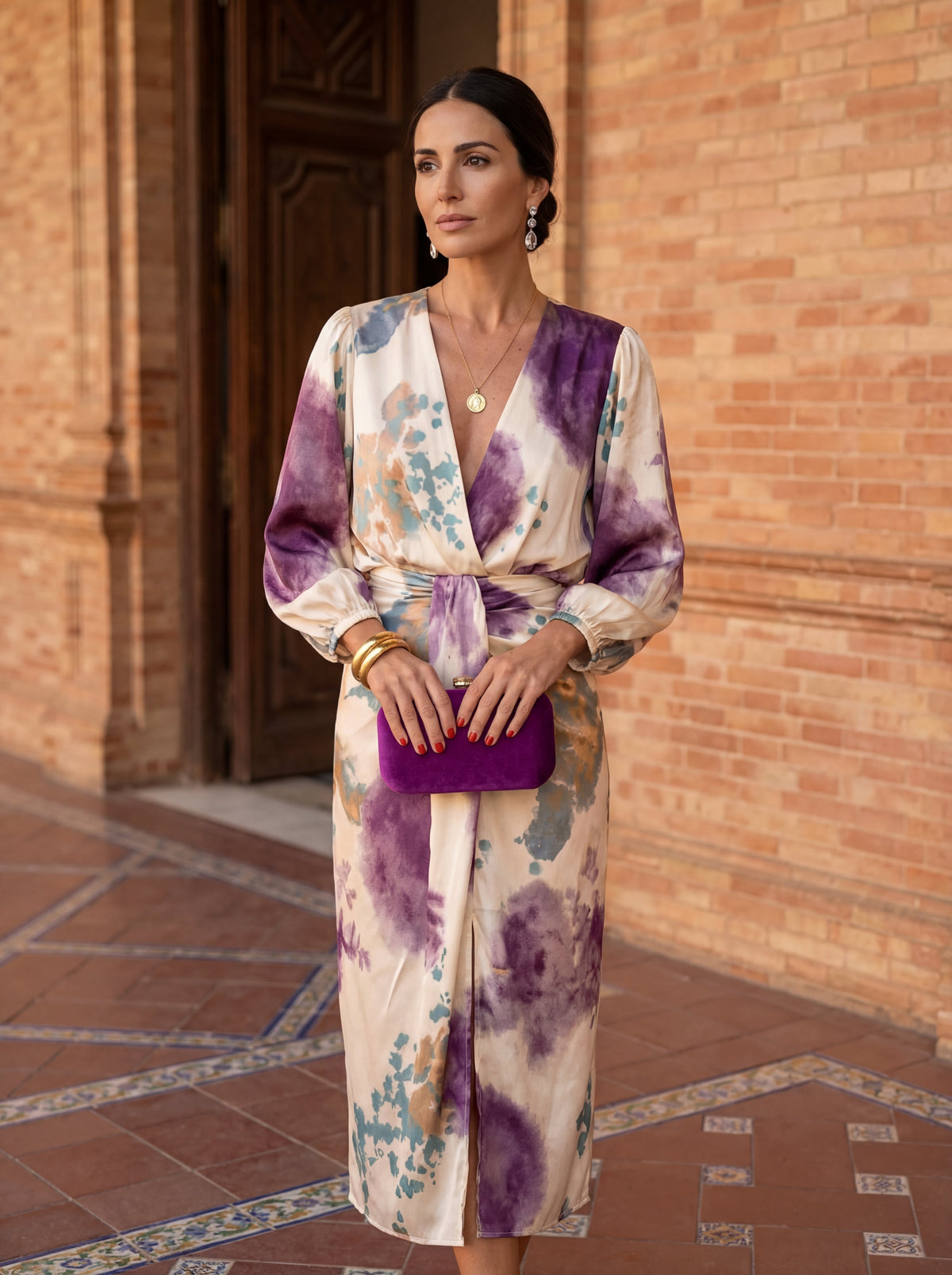Valeria — Dress with V-Neck